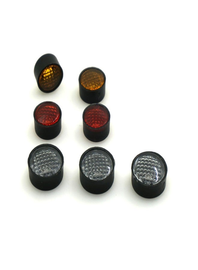 WEFEINO 7PCS RC Car Taillight Light Cover Round Lamp Cups Upgrades for 1/10 Scale D90 RC Crawler Car - Image 4